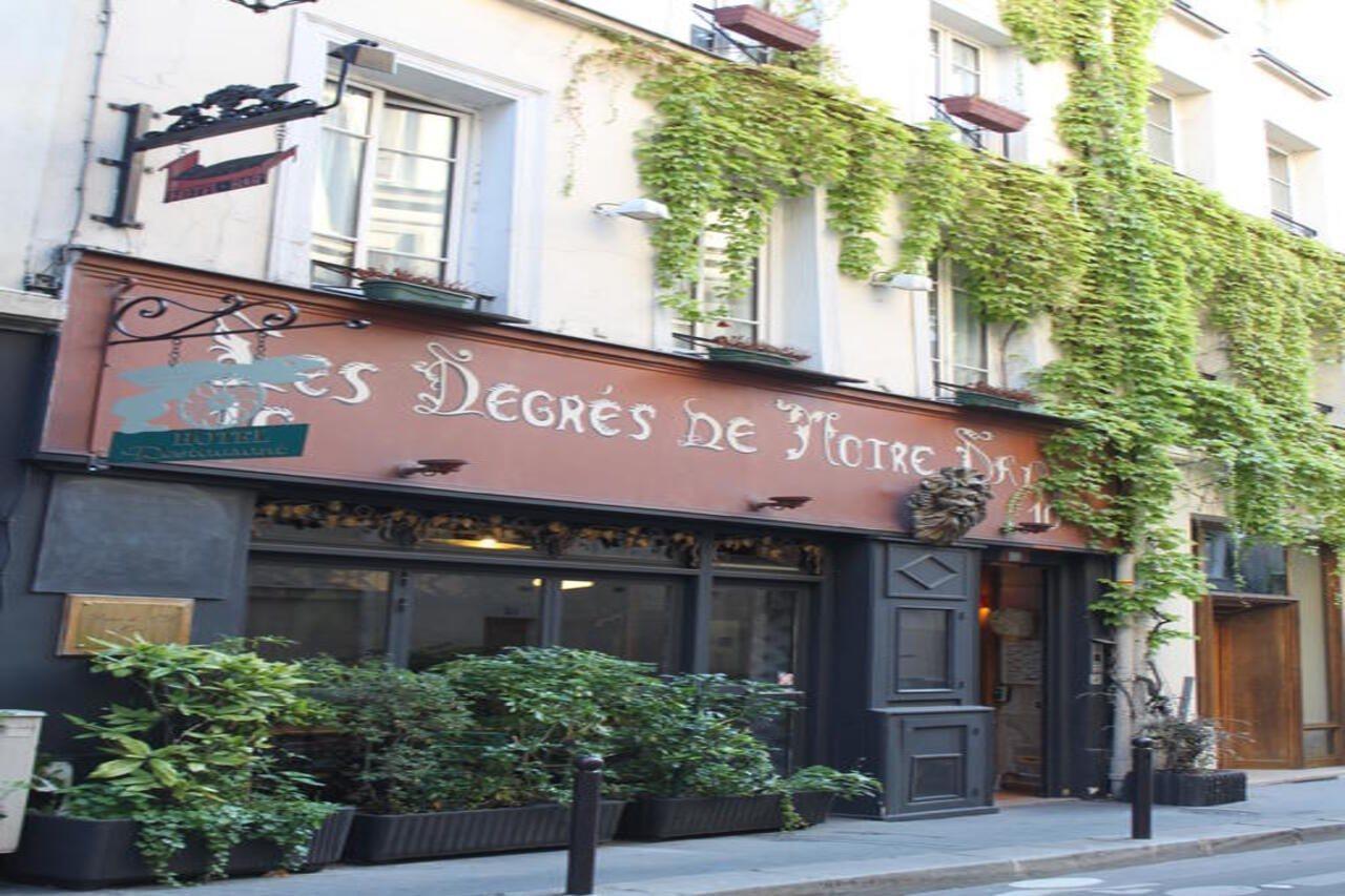Hotel Les Degres De Notre Dame Paris Exterior photo