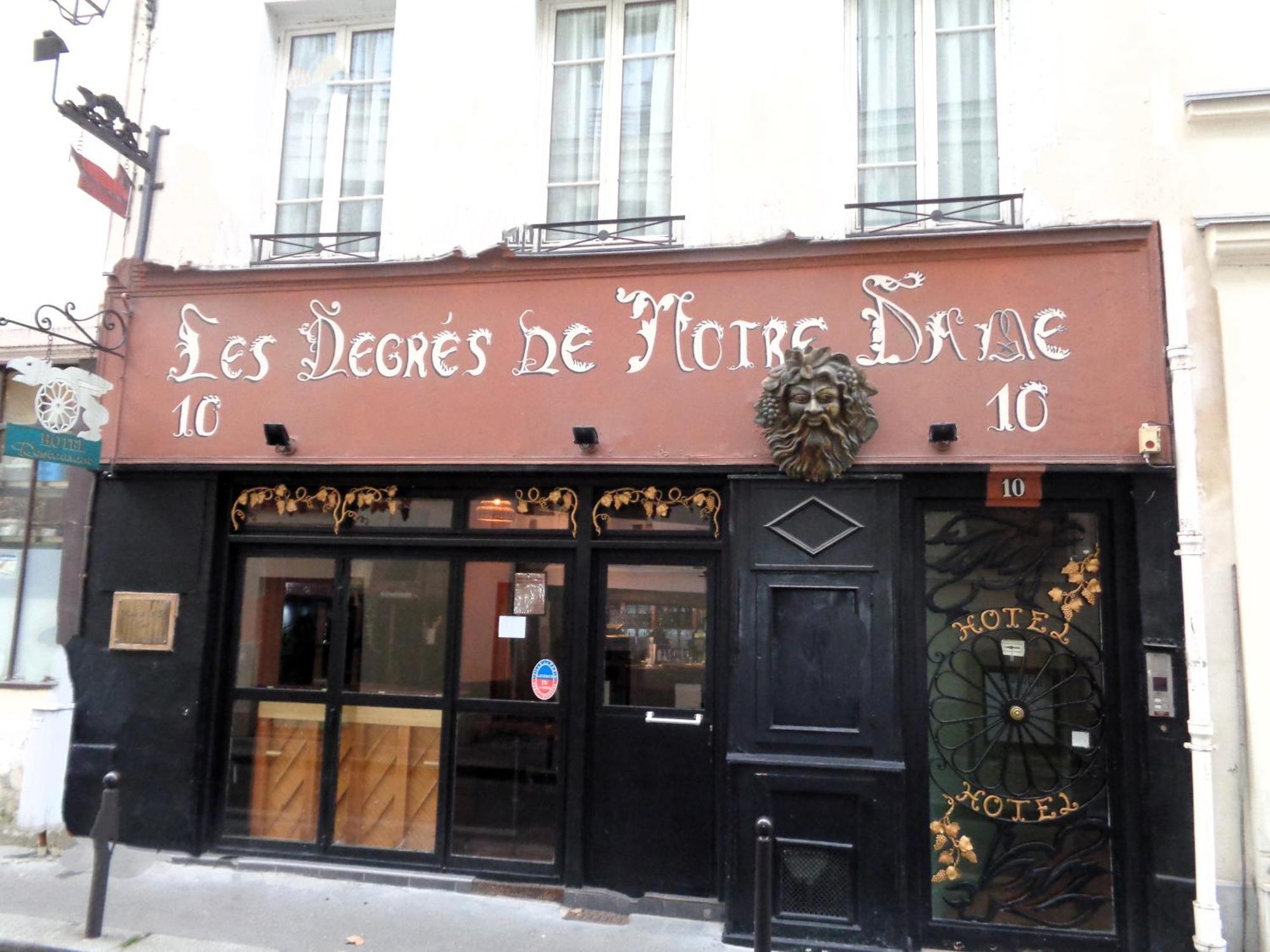 Hotel Les Degres De Notre Dame Paris Exterior photo